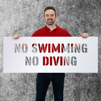 Swimming Pool Stencil