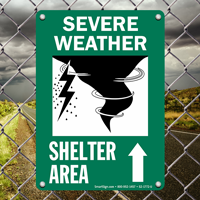 Shelter Area Sign