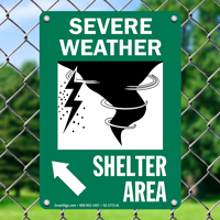 Shelter Area Sign
