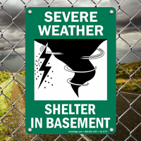 Shelter Area Sign