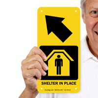 Shelter Area Sign