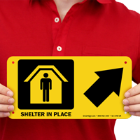 Shelter Area Sign