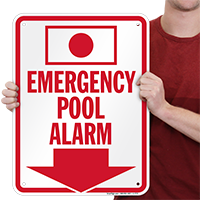 Emergency Pool Alarm (with Arrow)
