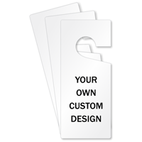 Custom Claw Door Hanger Tag