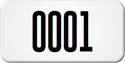 Asset Label with Numbering