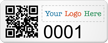 Custom SunGuard QR Code Logo Asset Tags