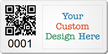 Design SunGuard QR Code Logo Asset Tag