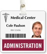 ToughBadge: Medical Center Position Identity Card Badge Buddies