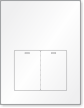 Blank Fold-Over ID Cards Printable Stationery