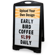 Custom Message Board Deluxe Header Sign 