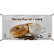 Custom Cafe Vinyl Banner