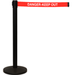Retractable Crowd Control Barrier