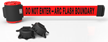Banner Stakes Magnetic Barrier System