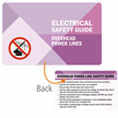 Electrical Safety Guide Overhead Power Lines Wallet Card