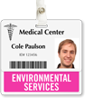 ToughBadge: Medical Center Position Identity Card Badge Buddies