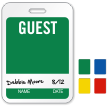 ToughBadge: ID Name Badge with Signature Panel
