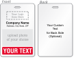 Make Own Bi Fold ID Badge On Printable Sheets