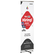We Are Hiring Join Our Team Vacant Chair Recruitment Banner and Banner Stand Kit