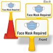 Face Mask Required ConeBoss Sign