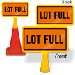 Lot Full ConeBoss Sign