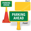 Parking Ahead ConeBoss Sign