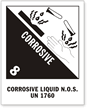 UN 1760 Corrosive Liquid n.o.s.