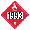 Flammable Placard