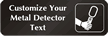 Metal Detector Symbol Sign