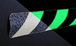 Anti skid safety walk strip, plain all photoluminescent