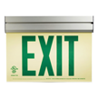 Green Arcylic Photoluminescent Exit Sign