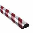 C+ Flat Surface Reflective Bumper Guard Silver/Red