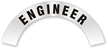 Engineer Rocker Hard Hat Decals