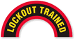 Lockout Trained Hard Hat Decals