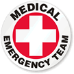 Medical Response Team Hard Hat Decals