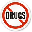 No Drugs Hard Hat Decal