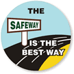 The Safe Best Way Hard Hat Labels