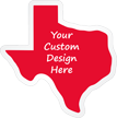 Add Your Design Here Custom Hard Hat Decal