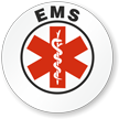 EMS Hard Hat Stickers