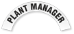 Plant Manager Reflective Hard Hat Rocker