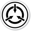 Static Device Symbol ISO Sign