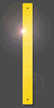 Yellow Reflective Post Panel