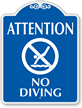 No Diving Allowed SignatureSign™