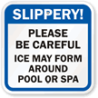 Slippery Floor Sign