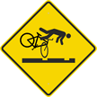 Bicycle Hazard Symbol Sign