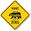 Name [with Graphic] Xing Custom Sign