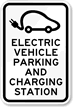 Electric Vehicle Charging Station Sign