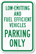 Reserved Parking Sign
