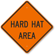 Hard Hat Area Sign