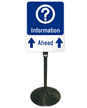 Information Sign (with Symbol) & Post Kit