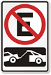 No Estacionar Parking Sign Symbol